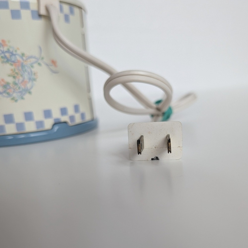 MINI Rival Potpourri Crock Model 3206/1 Cottagecore Granny Era VTG Heart Pattern - Picture 9 of 9